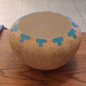 Artistry Muses Southwestern Pot 6x7.5 with 6.75" o